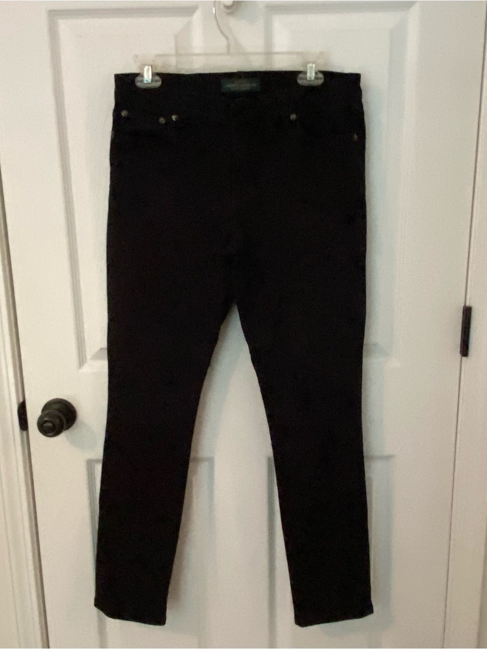LRL Lauren Jeans Co Ralph Lauren Black Stretch Straight Leg Jeans Women’s Size 8